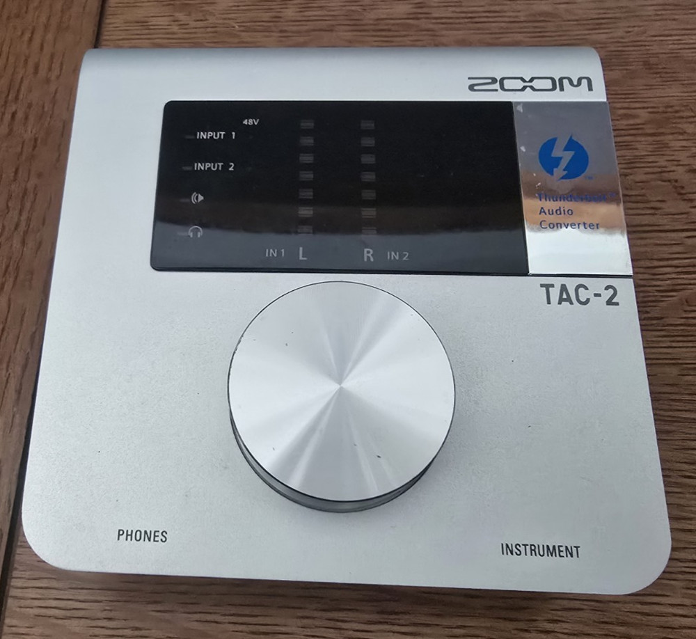 Zoom Tac 2 2-Channel Thunderbolt 2 Audio Converter/Interface