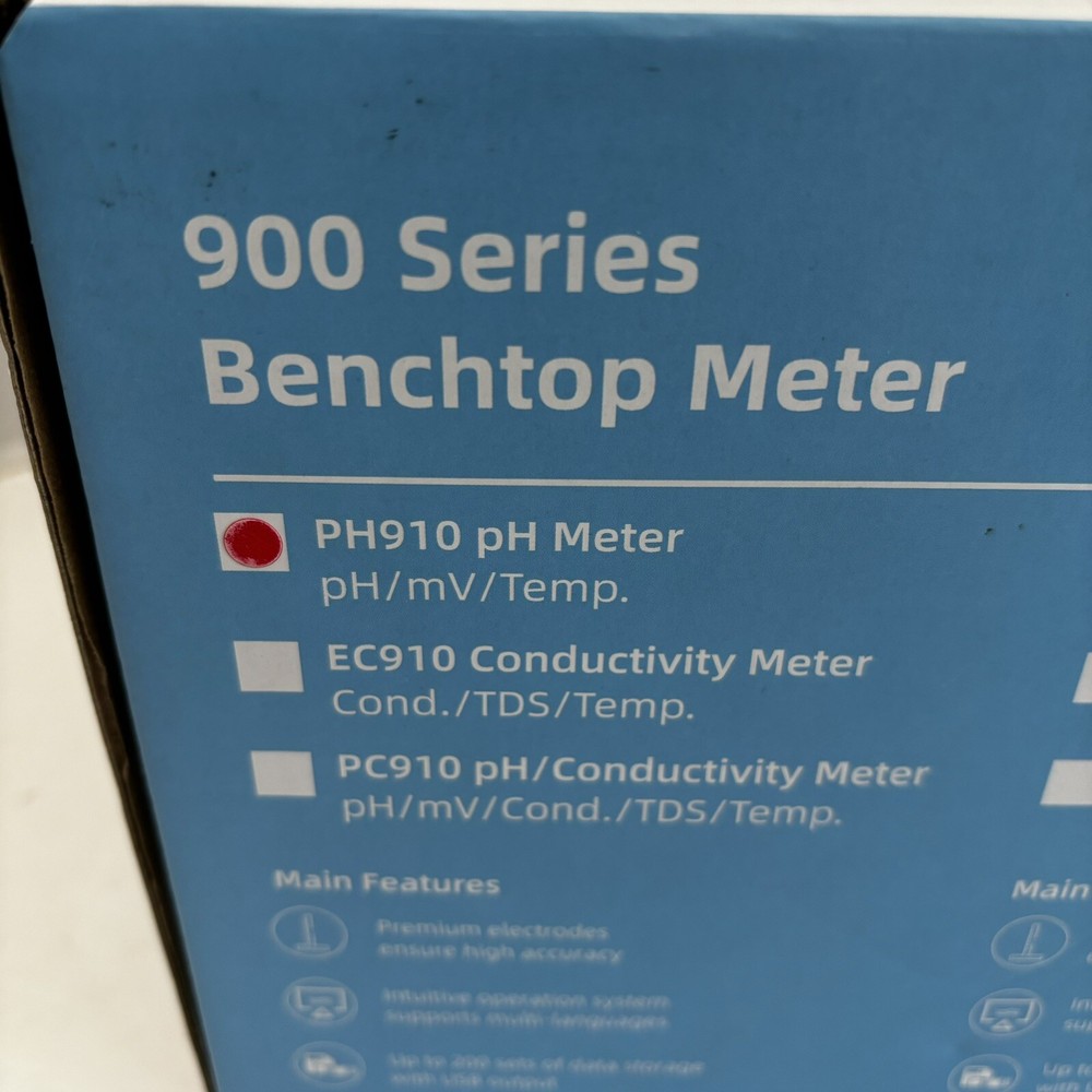 NEW Apera Instruments PH910 Benchtop Lab pH Meter Kit with LabSen 211 Electrode