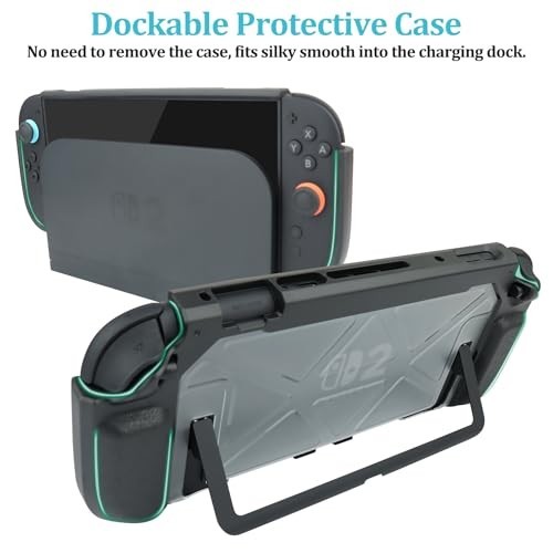 "16-in-1 Accessories Kit for Nintendo Switch 2 - Carrying Case, Screen Protector