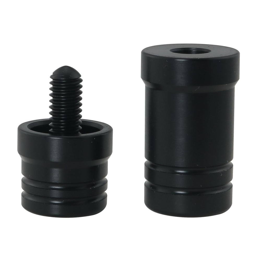DGBRSM 5/16 x 18 Black Stick Joint Protector Pool Thread Cap Black...