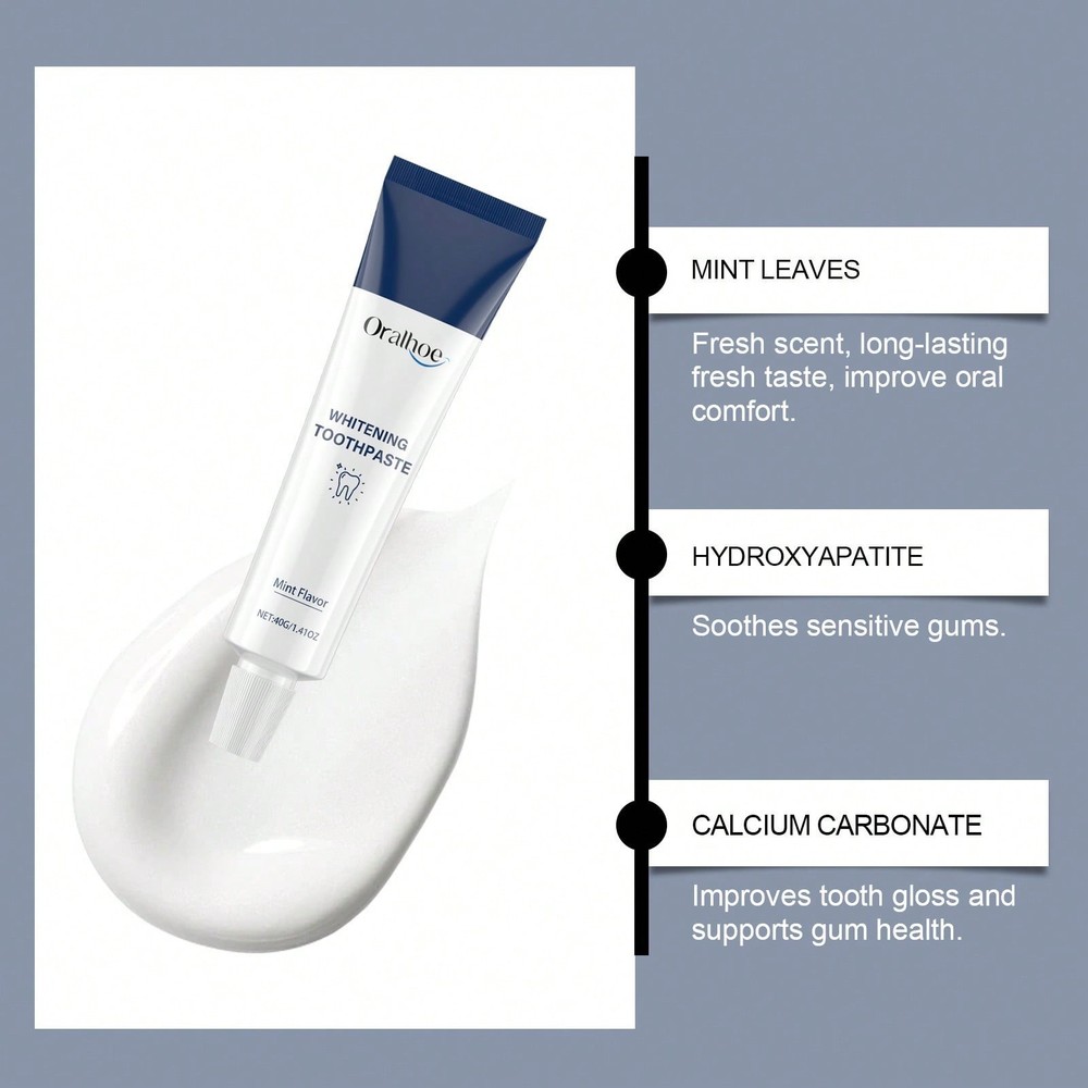 Fluoride-Free Hydroxyapatite Teeth Whitening Toothpaste Teeth Whitening US
