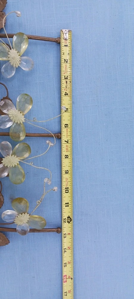 Wall Hook With Butterflies. 3 Hooks