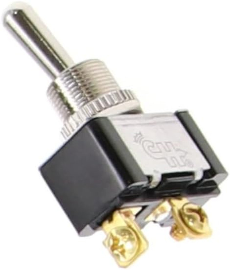 5582 Silver SPST On-Off Toggle Switch