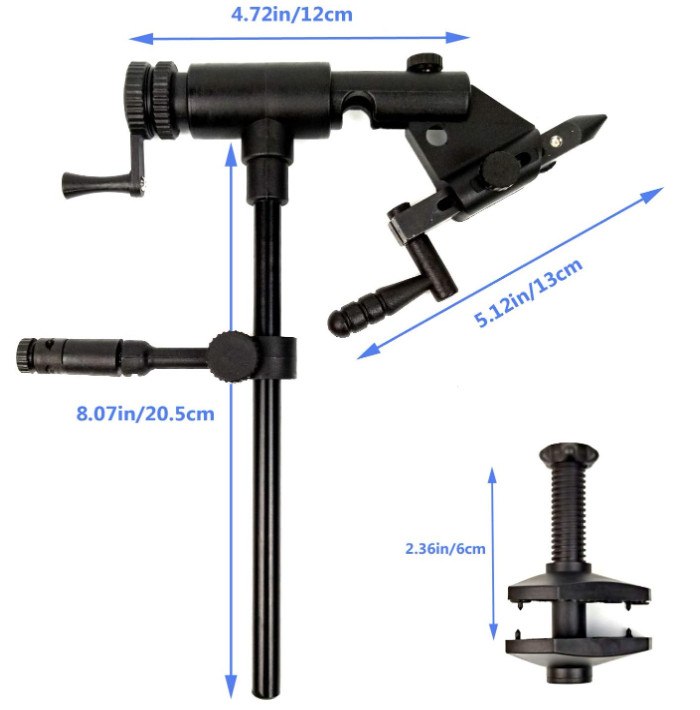 Quality Rotary Fly Tying Vise Fly Tying Tools Fly Tying Materials