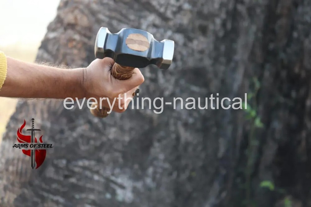 Blacksmith hammer. 3lb Blacksmith hand /Face Hammers Iron Blacksmith