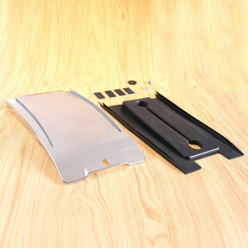 US Chrome Lower Dash Panel Extension For Harley Softail Fatboy 00-15 16 17