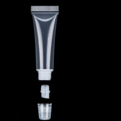 Refillable Lip Gloss Tubes and Travel Toothpaste Containers - 10ml 5 Pack