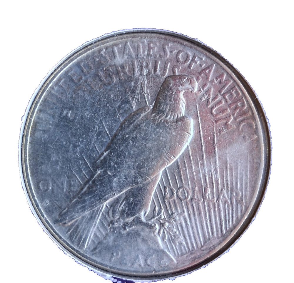 US Silver Peace Dollar 1928 Rare key Date