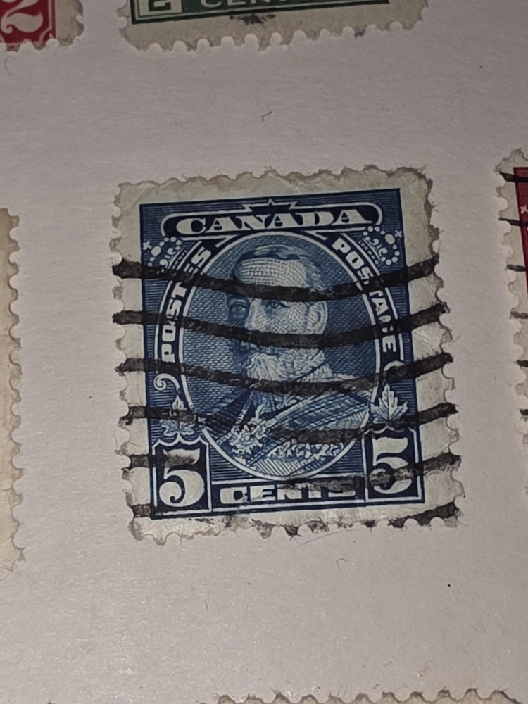 Vintage Canada 5c Stamp Used - #F901