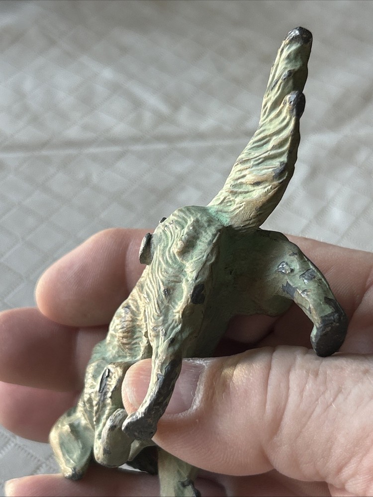 Vintage Cast Metal (solid) Spaniel/Retriever Figure 5.5”