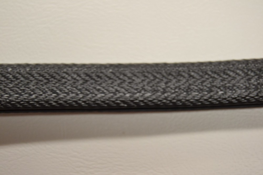 PINCH ON SNAP ON BLACK JUMBO WINDLACE TRIM HIGHEST QUALITY