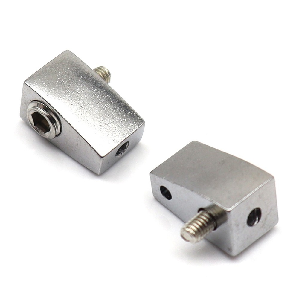 6 String Headless Electric Guitar Nuts Single String Nuts Split Type Nuts Silver