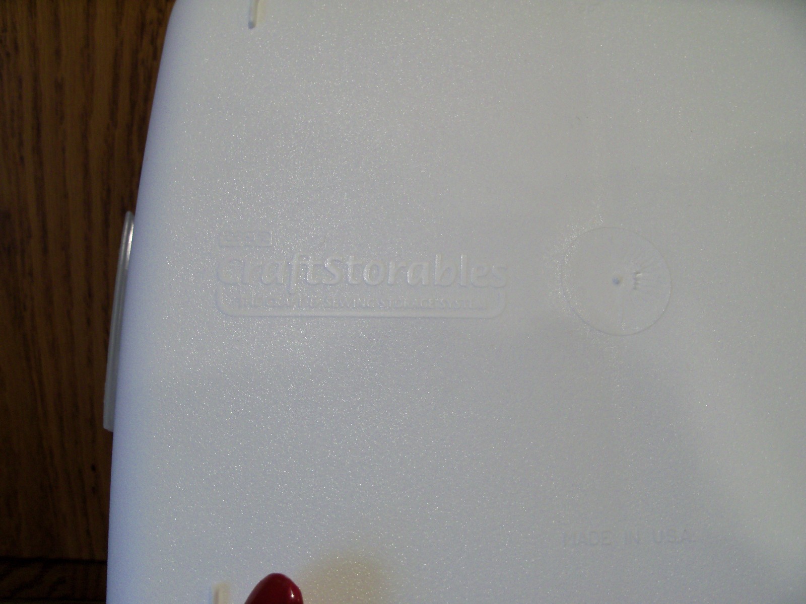 5 Eagle Craftstor Craft storable Square Divided Tray Storage Craft Bin Container