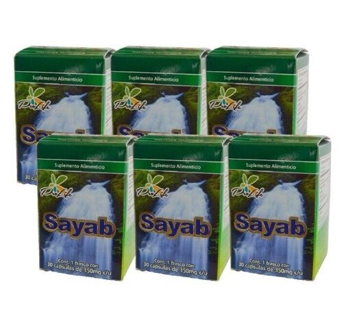 Sayab (6 pack) 30 cps. Weight Loss