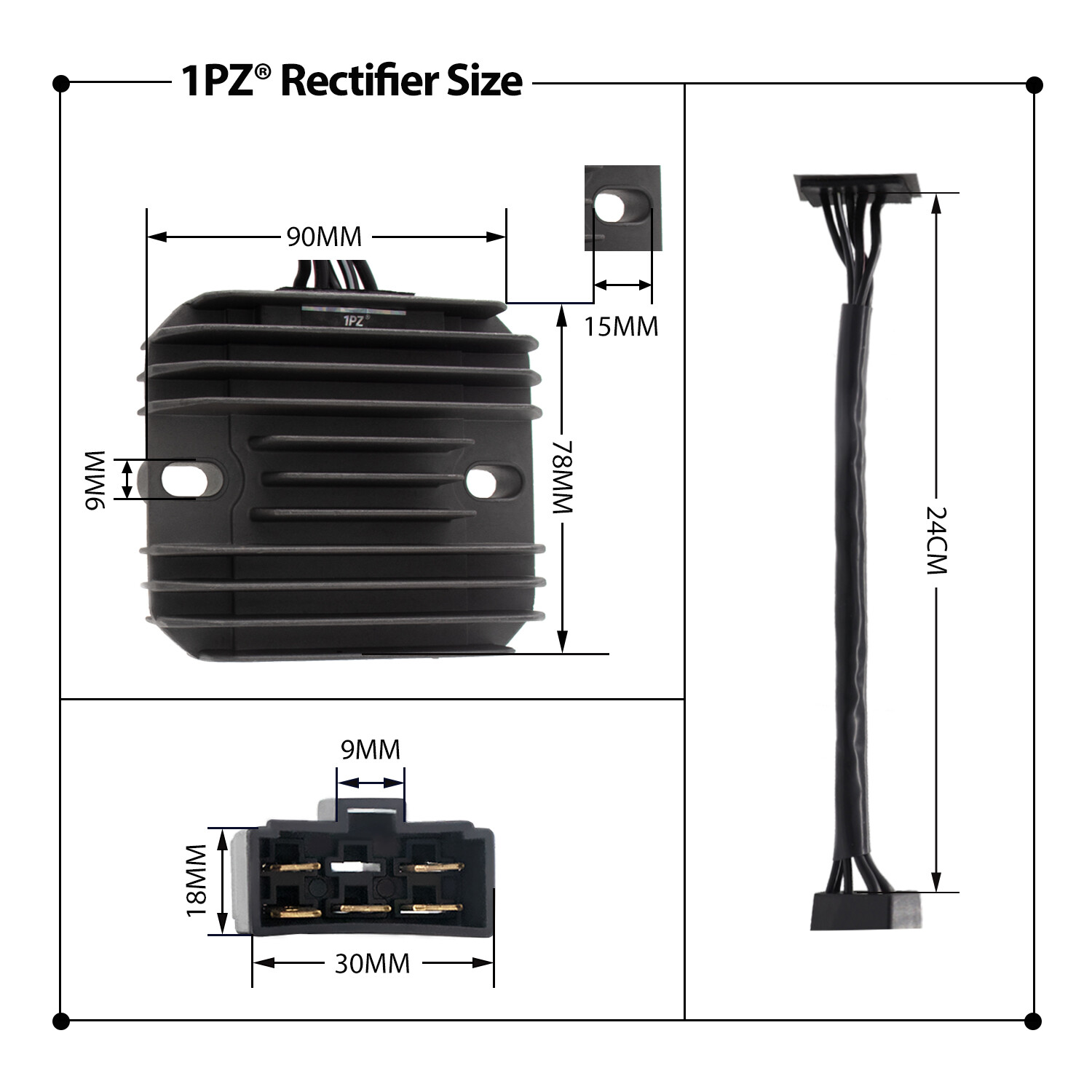 Voltage Regulator Rectifier Suzuki GSXR 600 750 1000 Hayabusa GSX1300R Intruder