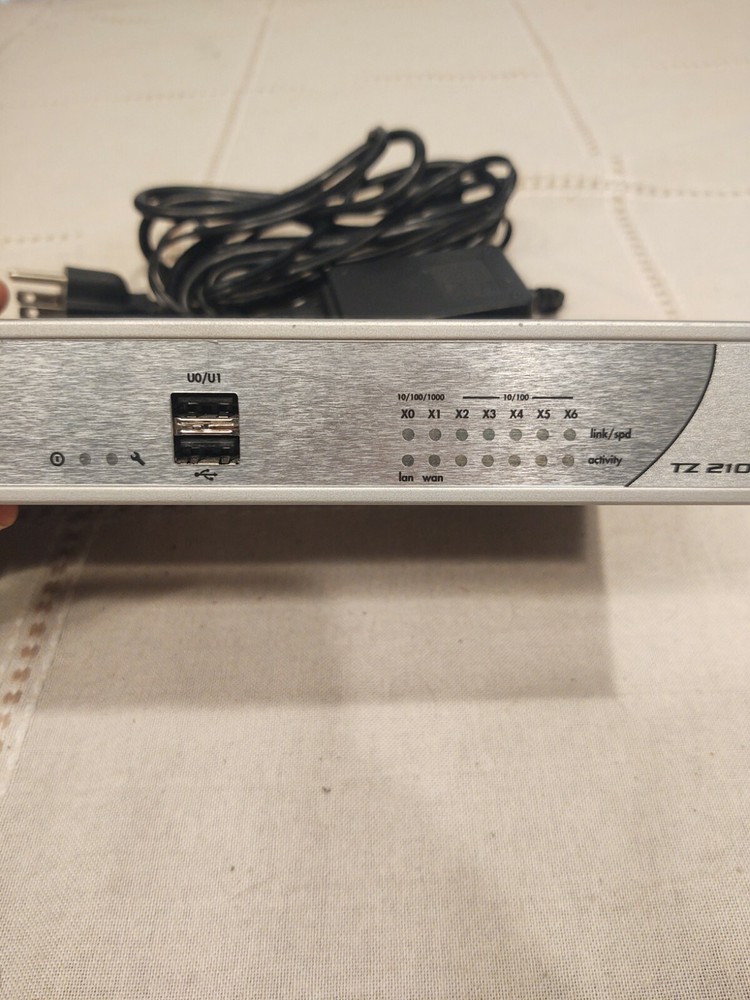 SonicWall TZ210 Firewall VPN Network Security Appliance + Power Supply