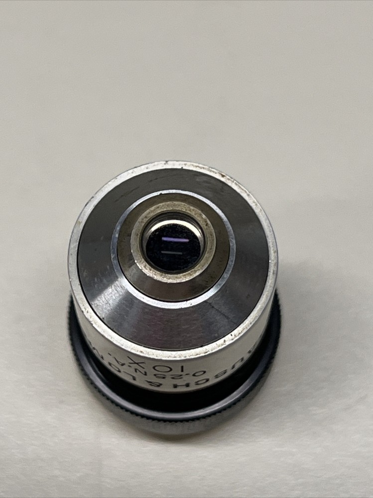Bausch and Lomb 10x .25 NA Objective Lens Microscope #5A