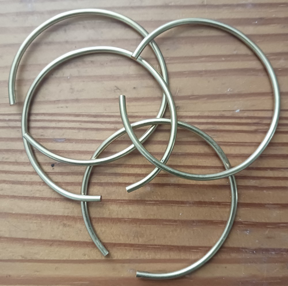 Vietnam Montagnard Yard brass bracelet tribal CIDG MIKE FULRO SF Special Forces