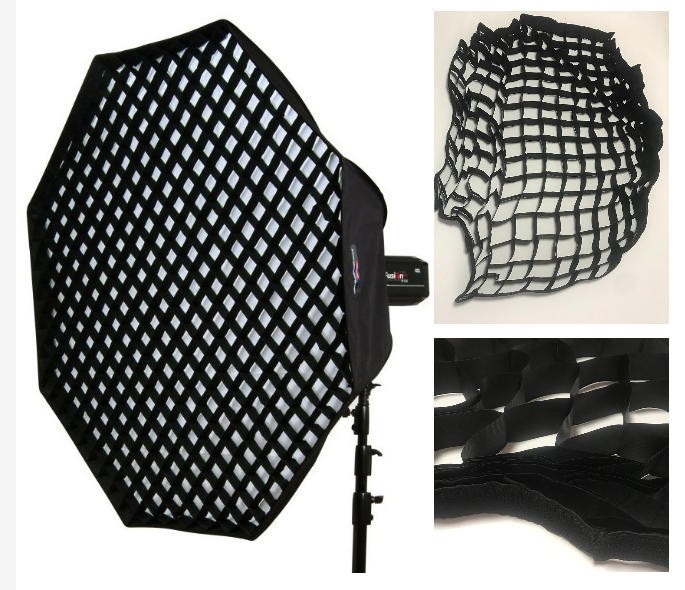 For Profoto Grid Clic2.0 Quick open 60cm octagonal softbox grid Camera Acces Hot