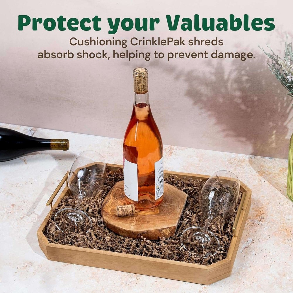 10 LB Kraft Crinkle Paper