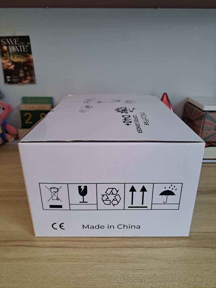 MiiCoffee D40+ Single Dose Coffee Grinder (Black)