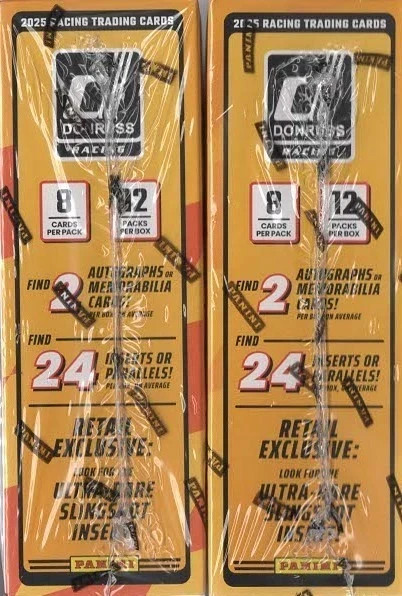 2025 Panini Donruss NASCAR Racing 96 Ct. Mega Box | Factory Sealed