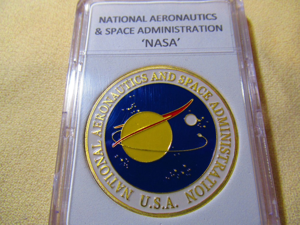 NATIONAL AERONAUTICS & SPACE ADMINISTRATION 'NASA' Challenge Coin