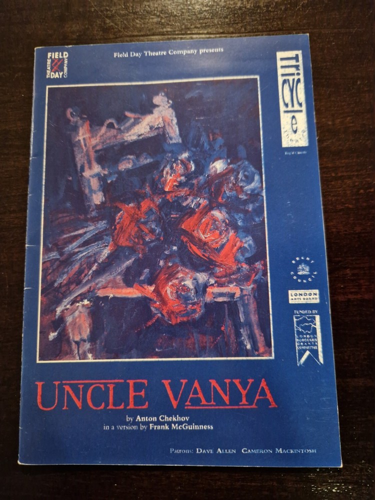 Uncle Vanya Tricycle Theatre Programme Stephen Rea