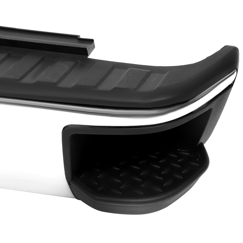 Chrome Rear Step Bumper W/O Sensor For 2014-2018 Chevy Silverado GMC Sierra 1500