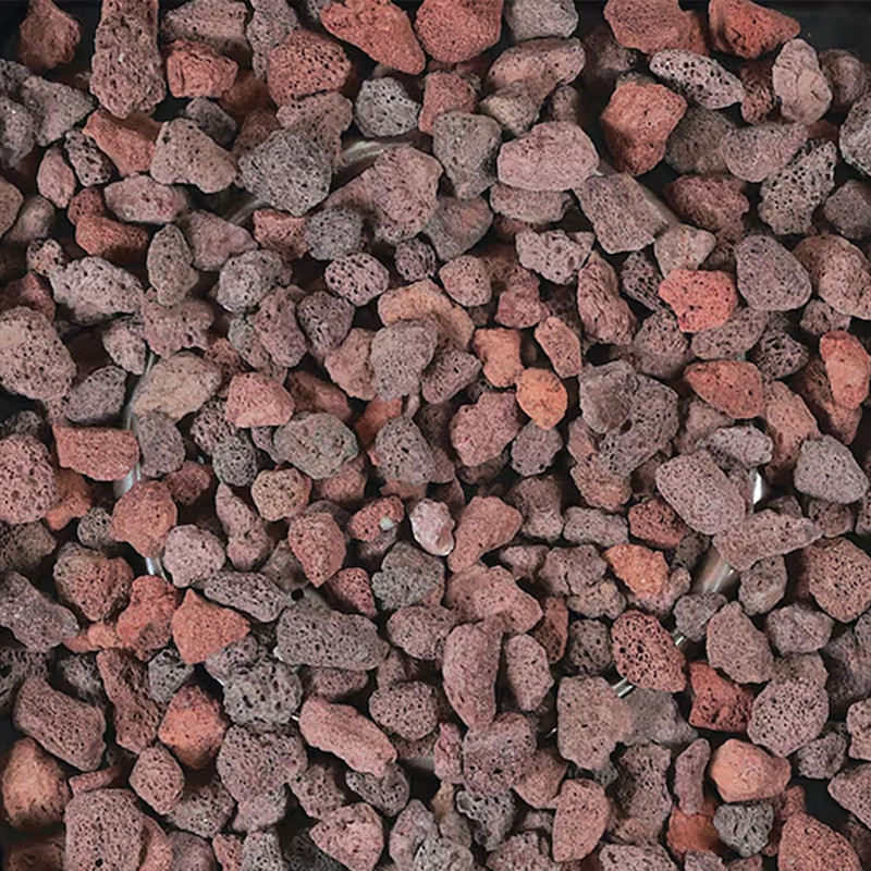 Vented Gas Log Lava Rock