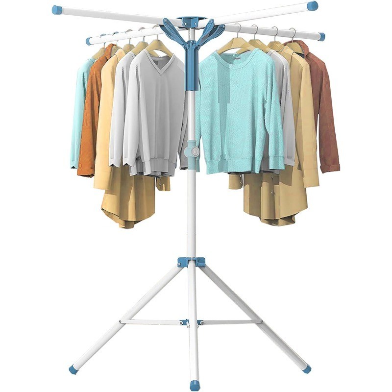 Clothes Drying Racks Height-Adjustable 52 Inches Updated Version Stainless Steel