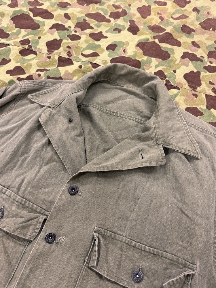 WWII USN HBT Jacket Navy “Low Pockets”