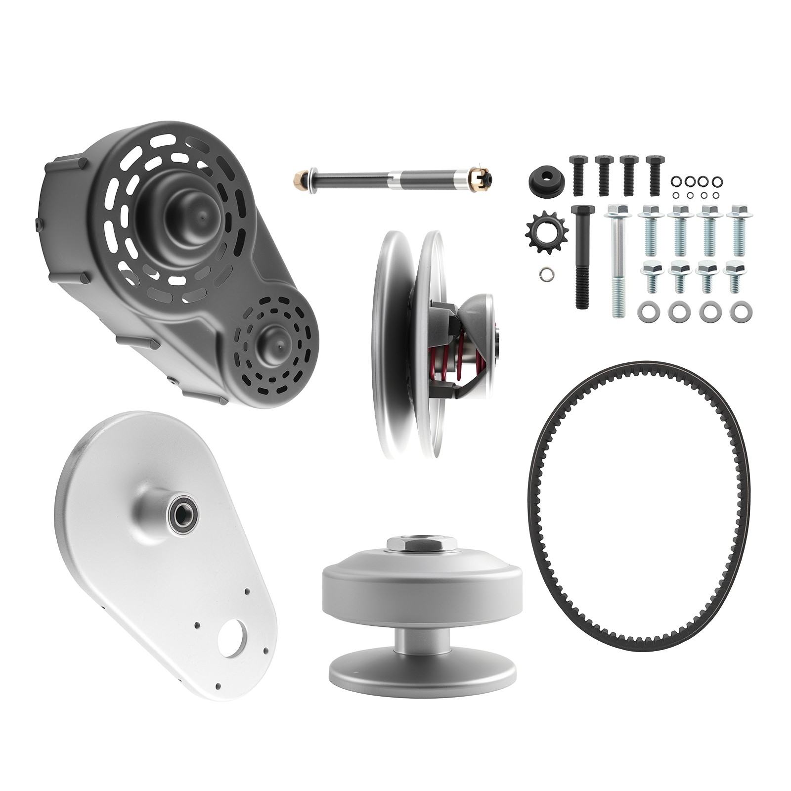 40 Series 1" Driver inch Driven Torque Converter Clutch Kit for Go Kart Pulley