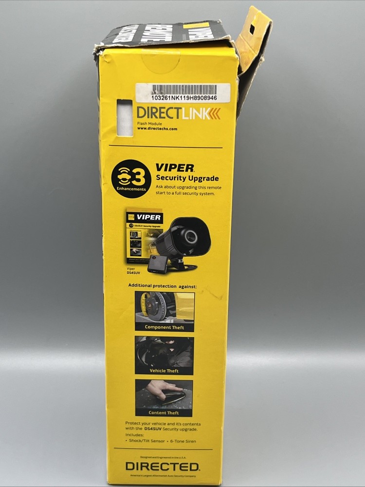 Viper DS4VB Remote Car Starter - New Open Box - Missing One Cable