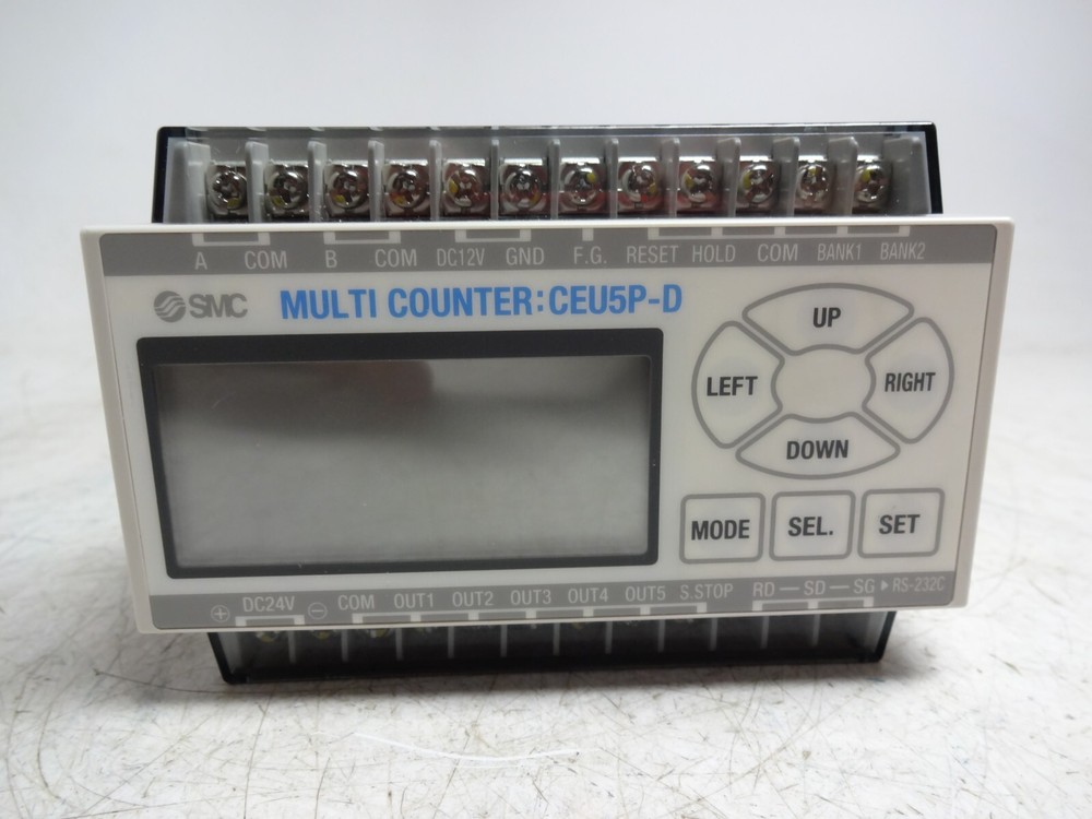 SMC CEU5P-D MULTI-COUNTER, 24VDC PNP