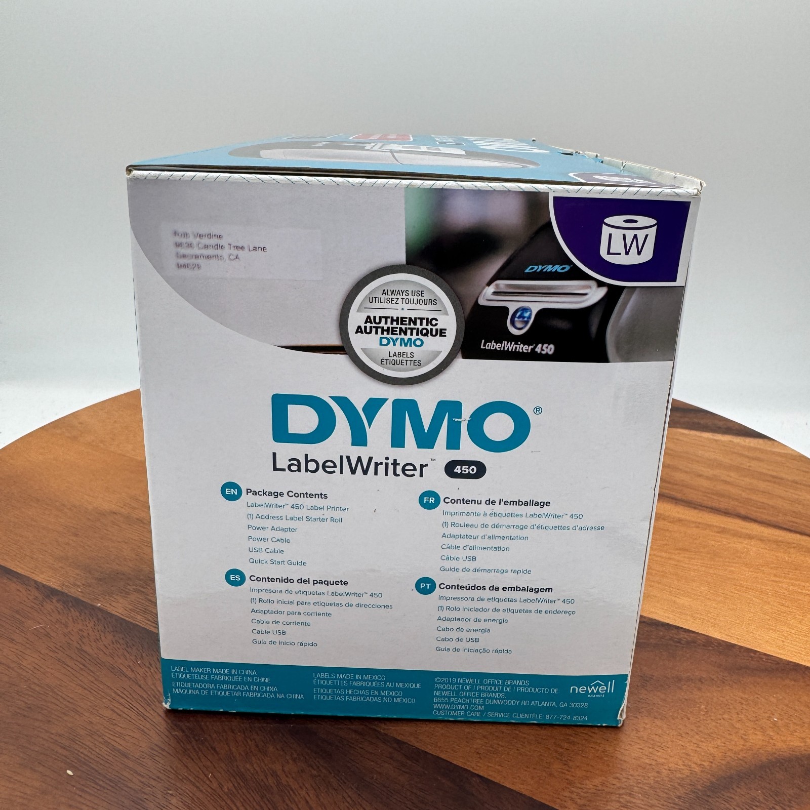 Dymo LabelWriter 450 Thermal Printer Model 1750110 New Open Box
