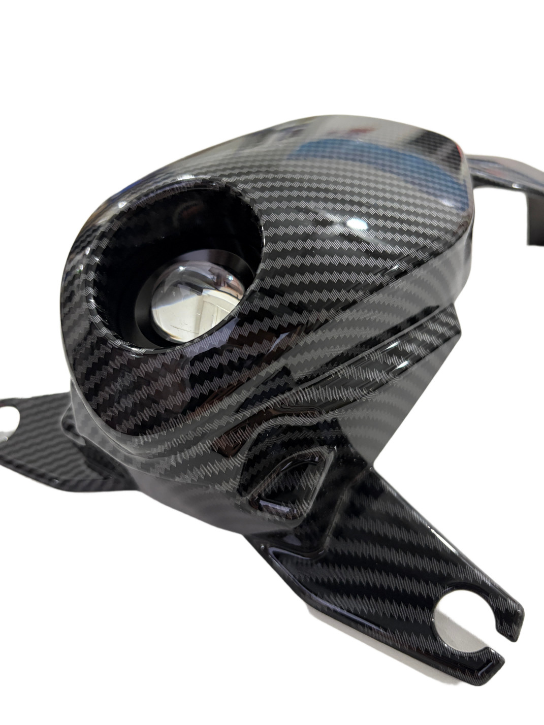 Carbon Look LED Front Light Head Lamp Headlight For GSXR 1000 GSX-R 2017-2025