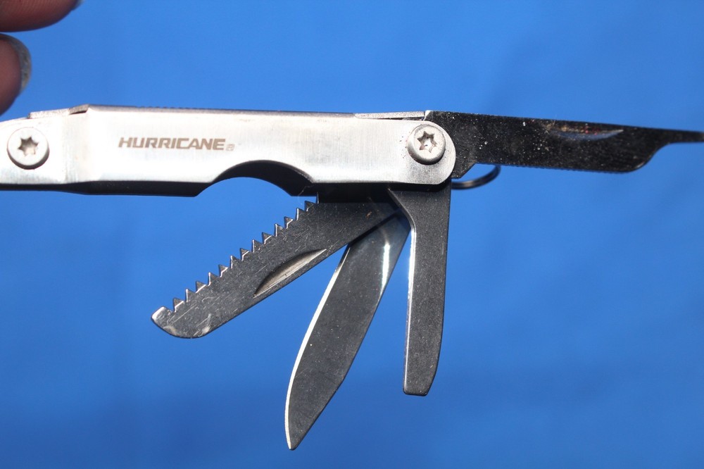 Hurricane Multi Function Pliers & Knife Tool Set Scissors