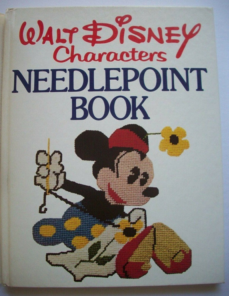 Walt Disney Mickey Mouse characters Needlepoint craft patterns