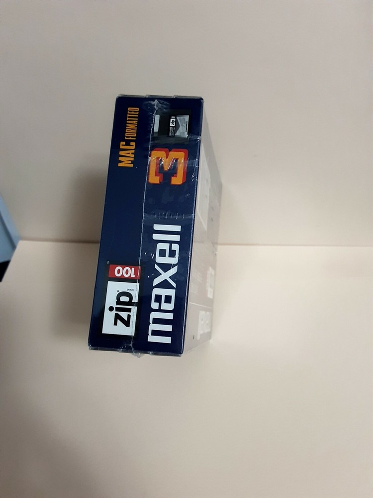 Maxell Zip Disk 100MB_Mac Formatted_3 Pack