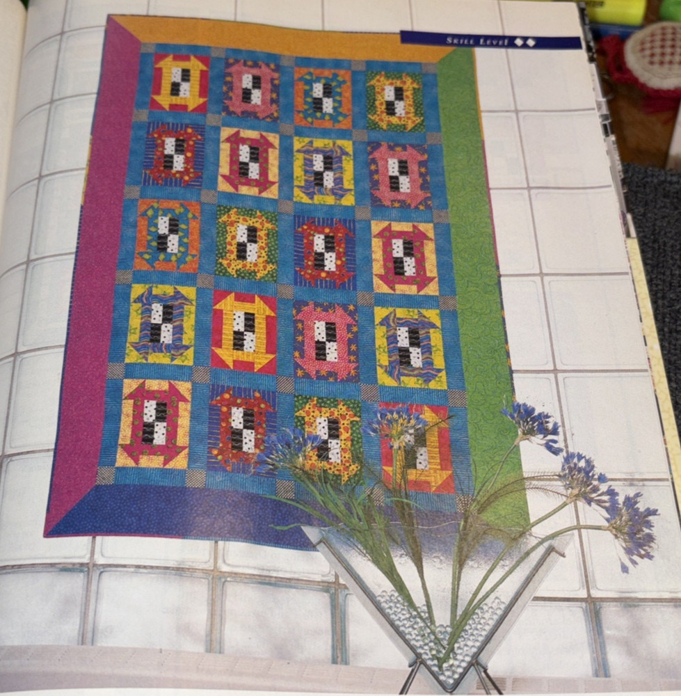 Rare McCall's QUILTING Quilt Pattern August 2003 Bk