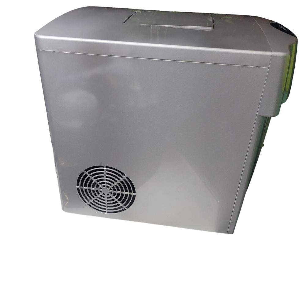 NutriChef Countertop Ice Cube Maker Machine & Dispenser - Kitchen PYLE PICEM-75
