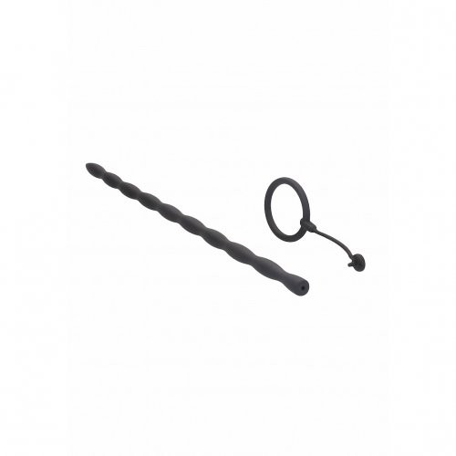 Shots Silicone Plug and Cock Ring Urethral Sounding Set