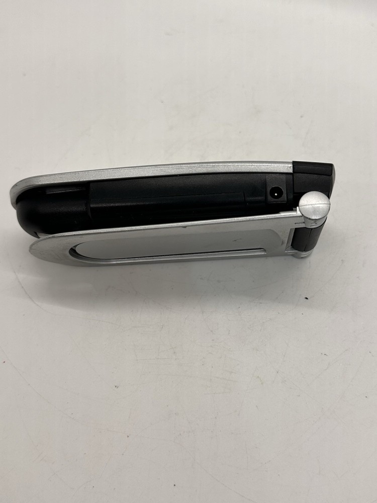 Eddie Bauer Foldable Travel LED Book Light Clip Silver Tested