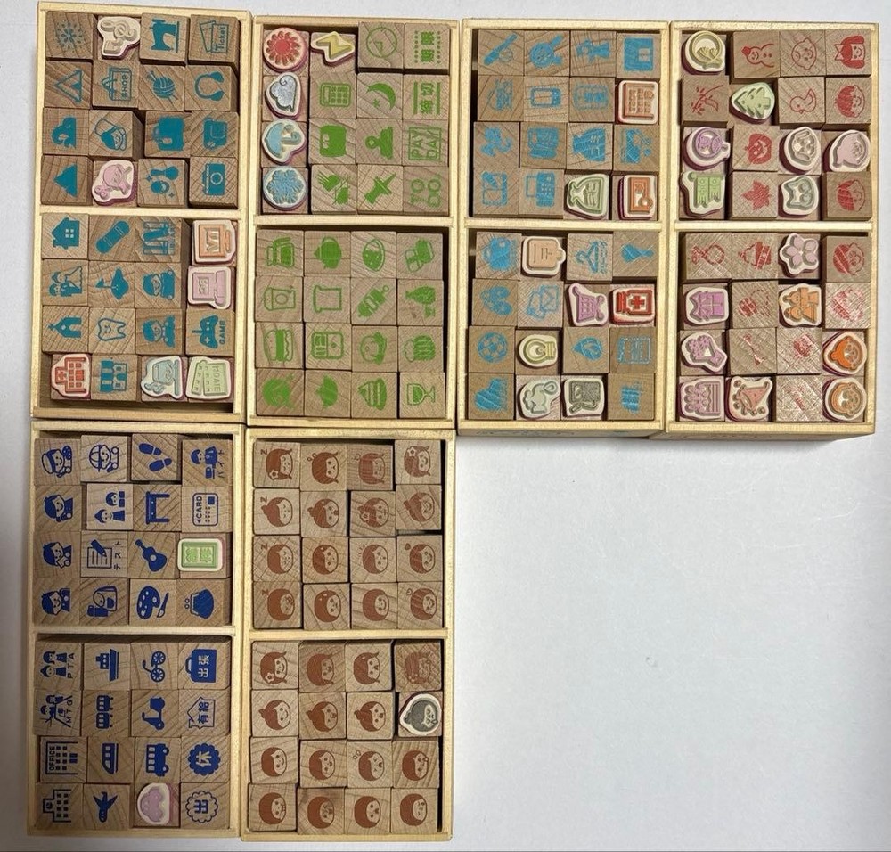 Felissimo stamp set #6fc35f