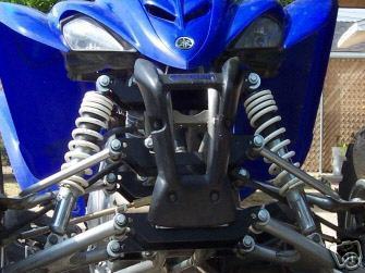Yamaha Raptor 350 A-arms & Shocks Widening Kit + 4/115mm 3" Wheel Spacers