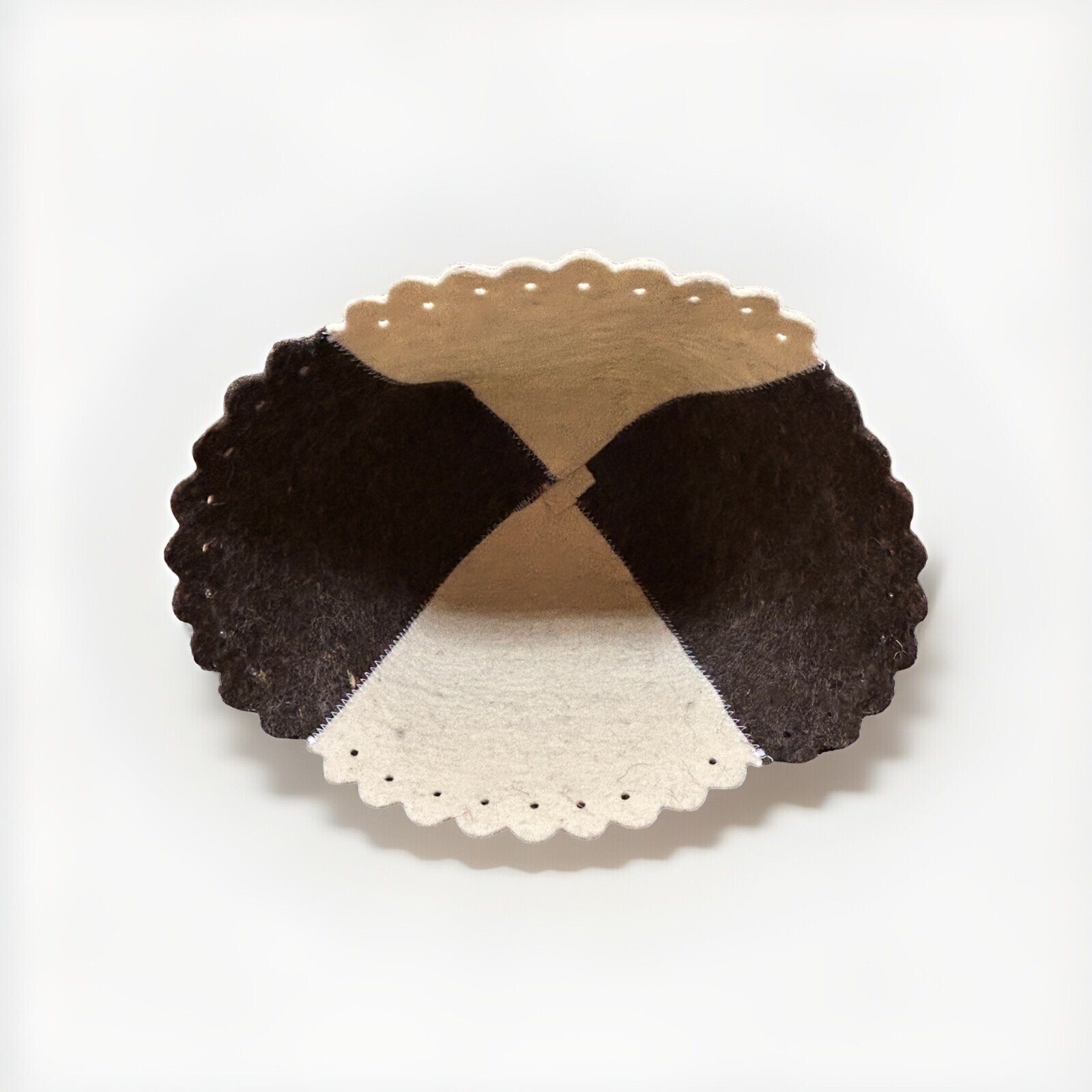 Wool Sauna Hat - Natural Felt Bath Hat For Man And Women