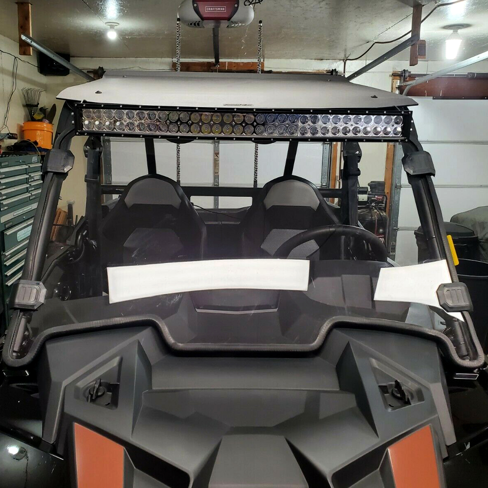 Front Full Windshield Scratch Resistant For 2019-23 Polaris RZR XP 4 1000 Turbo