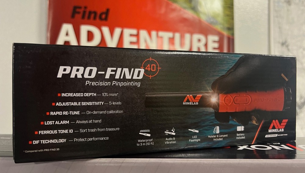 Minelab Pro-Find 40 Waterproof Probe Pointer AUTHORIZED DEALER