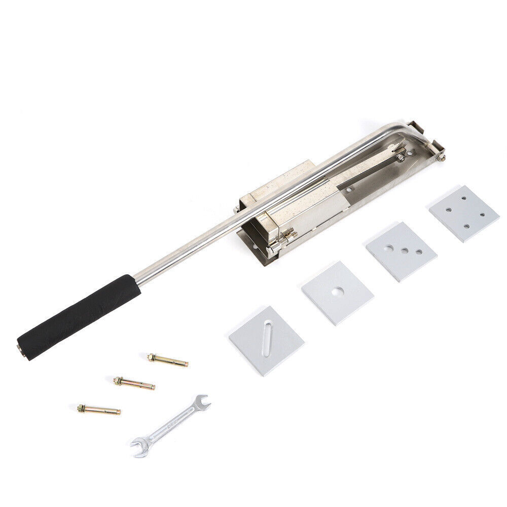 4-Layer Stainless Steel Clay Extruder Tool for Pottery, Wall-Mounted